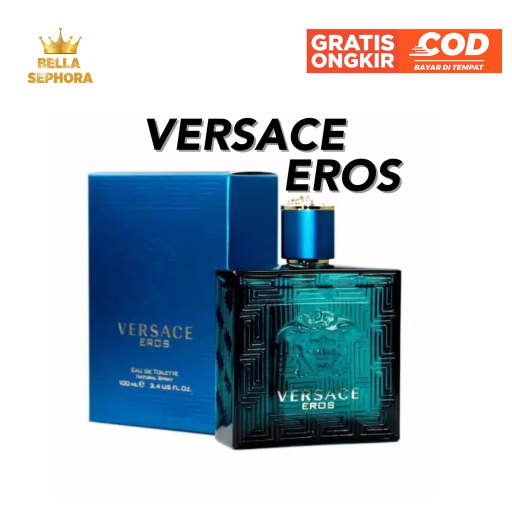 Jual Versace Eros For Men Edt Parfum Original Singapore Pria Ml