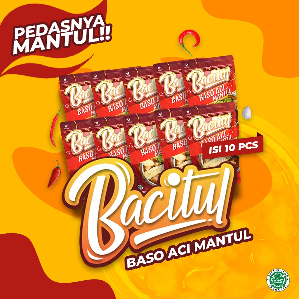 Jual Baso Aci Mantul Bacitul Baso Aci 10 Pcs Kemasan Premium