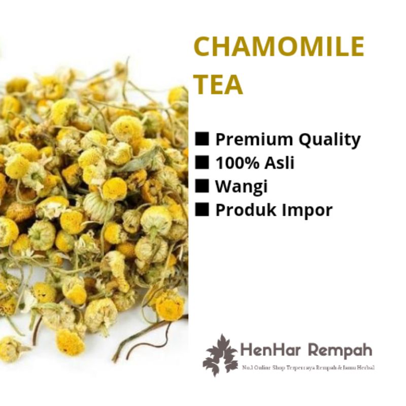 Jual Chamomile Tea Teh Bunga Chamomile Gram Shopee Indonesia