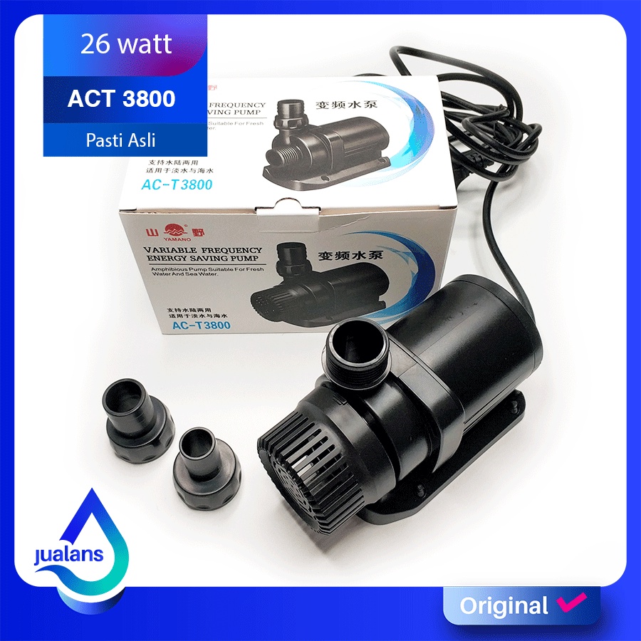 Jual Yamano Act Pompa Air Celup Aquarium Kolam Low Watt Shopee