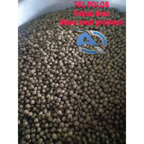 Jual PELET 781 POLOS PAKAN IKAN LELE GURAME NILA KEMASAN 1KG Shopee