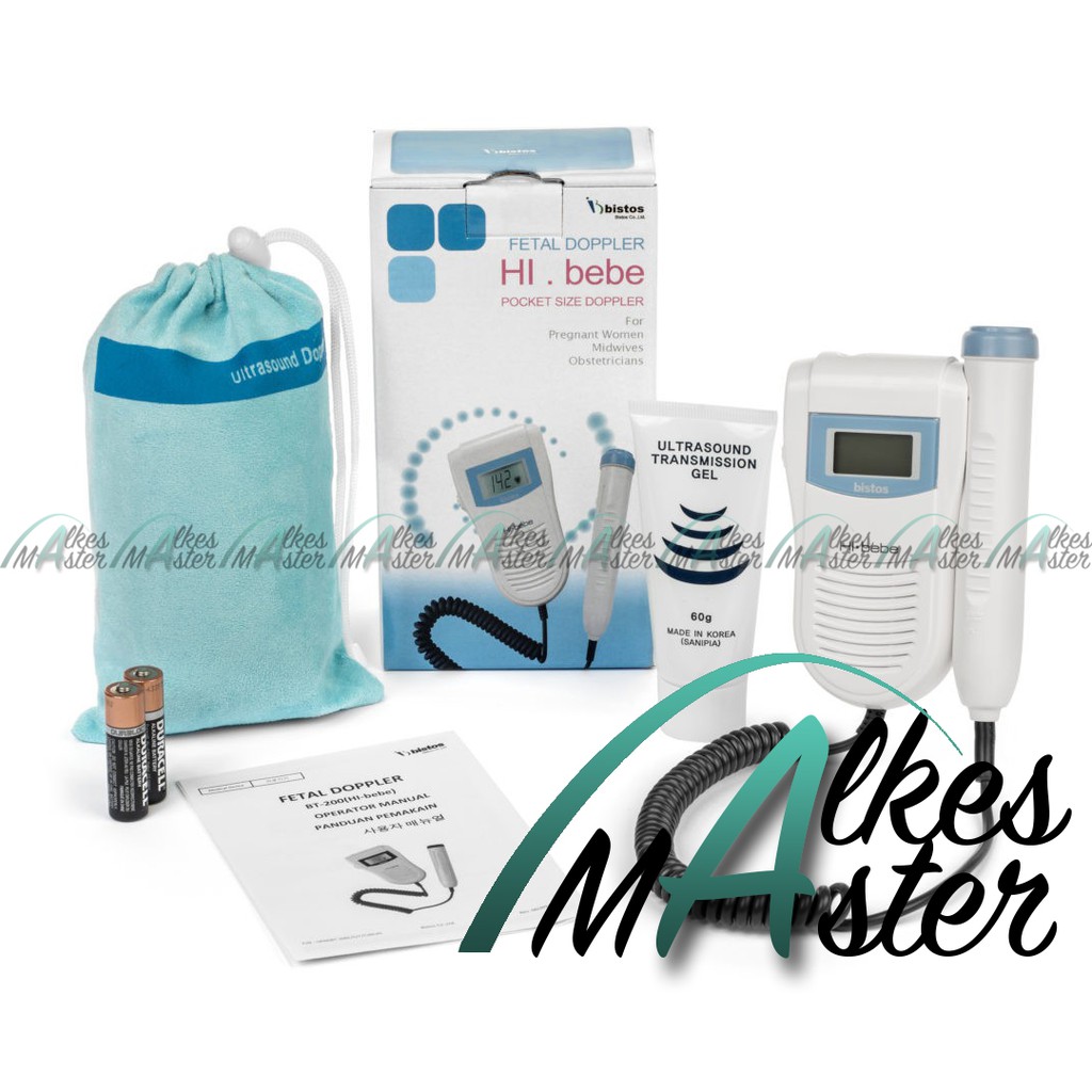 Jual Bistos Hi Bebe Bt Lcd Fetal Doppler Doppler Lcd Shopee