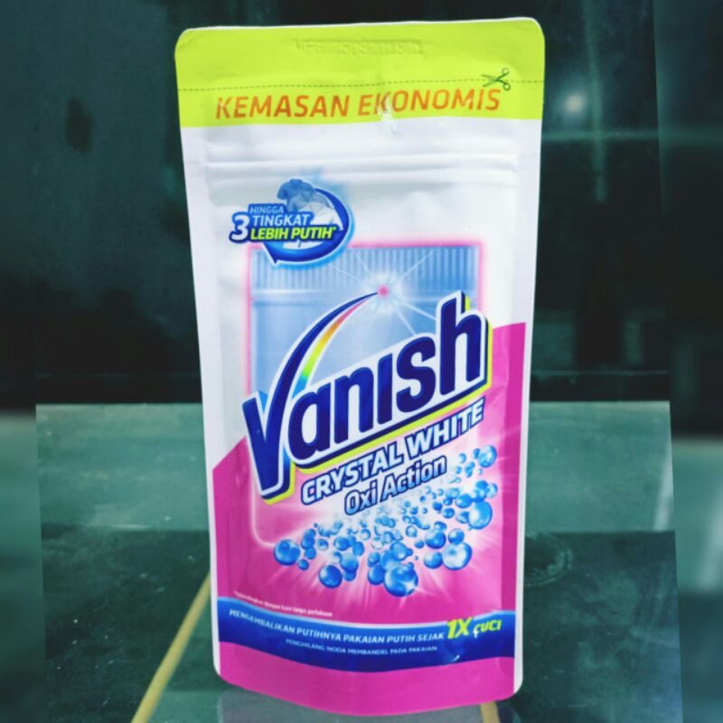 Jual Vanish Crystal Oxi Action Bubuk 120gr X 3 Pcs Shopee Indonesia