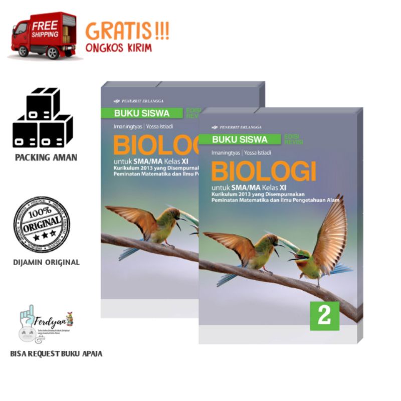 Jual Buku Siswa Biologi Sma Kls Xi Jl K N Penilaian Shopee Indonesia