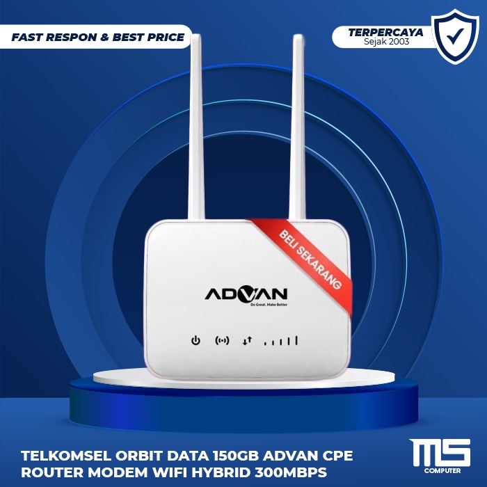 Jual Telkomsel Orbit Data Gb Advan Cpe Router Modem Wifi Hybrid