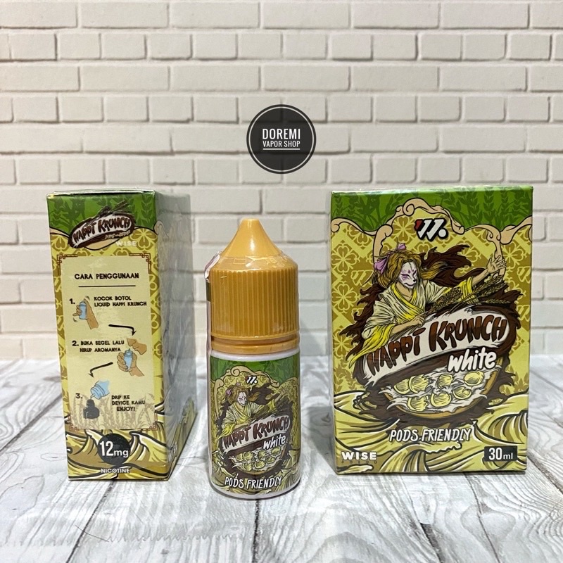 Jual Happi Krunch V White Ml Pods Friendly Koko Krunch Putih