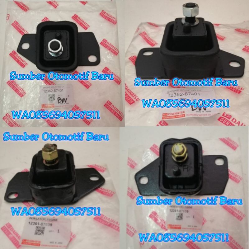 Jual Engine Mounting Dudukan Mesin Kanan Dan Kiri Daihatsu Taruna