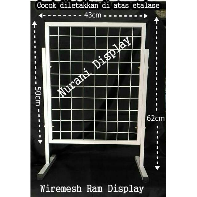 Jual Rak Mundo Standing Wiremesh Ram Kecil Display Shopee Indonesia