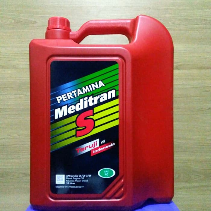 Jual Oli Mesin Pertamina Meditran S 10 Liter Shopee Indonesia