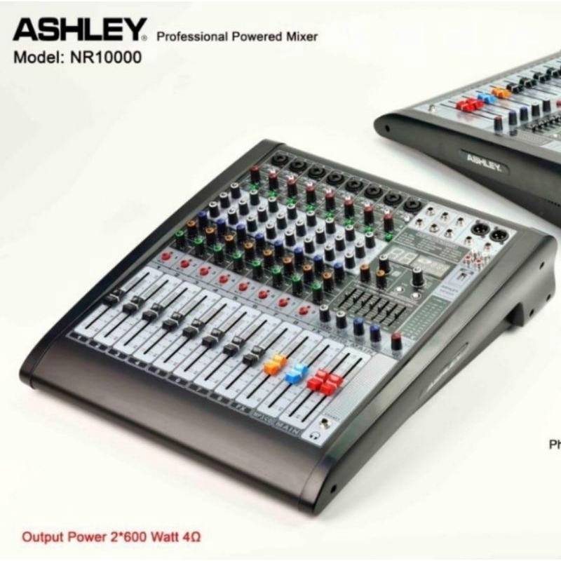 Jual Power Mixer Ashley Nr1000 Original 600 Watt Amplifier Mixer Nr