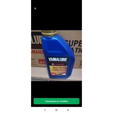 Jual Oli Yamalube Super Matic Liter Per Botol Shopee Indonesia