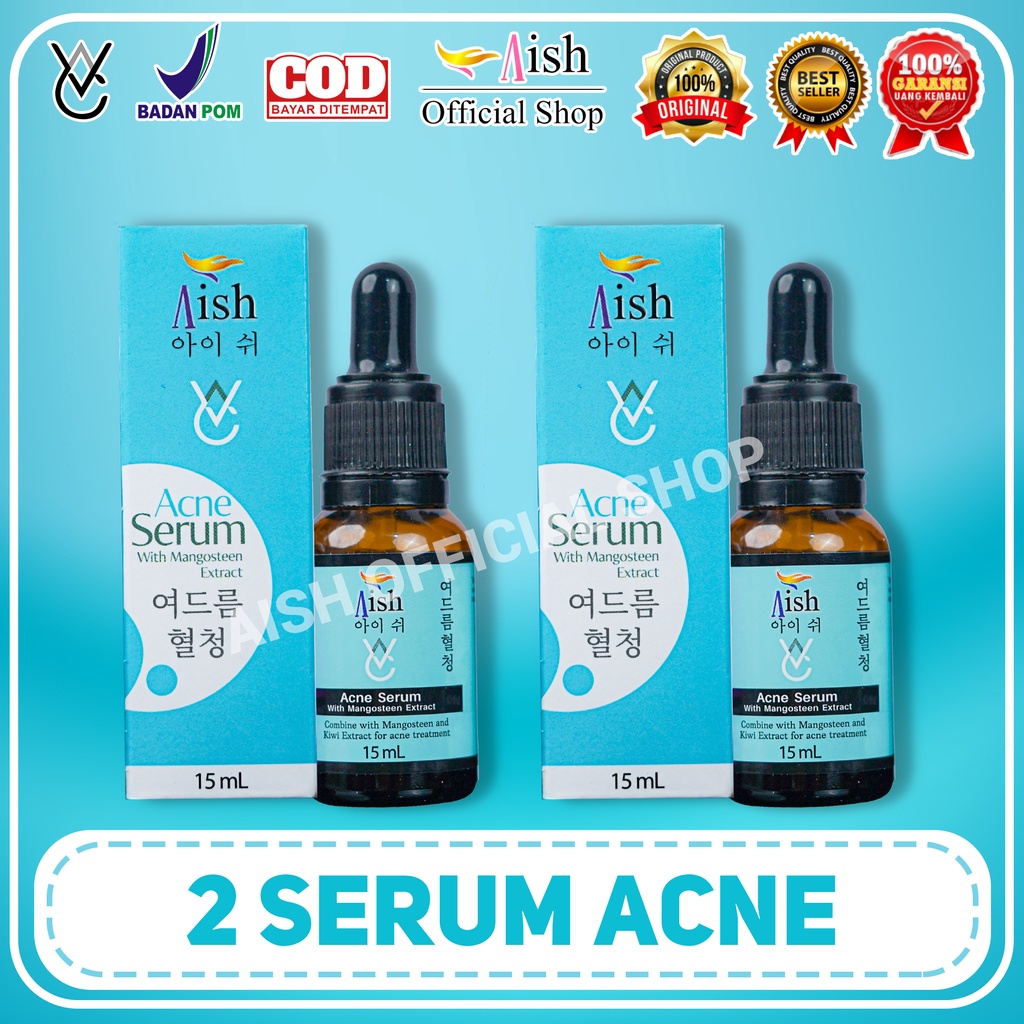 Jual Paket Aish Serum Acne Brightening Darkspot Serum Korea