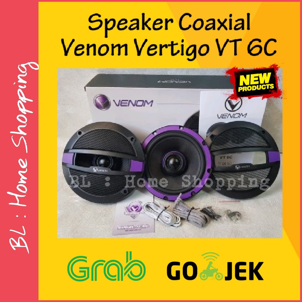 Jual Speaker Coaxial Venom Vertigo Vt C Speaker Way Vertigo Vt C