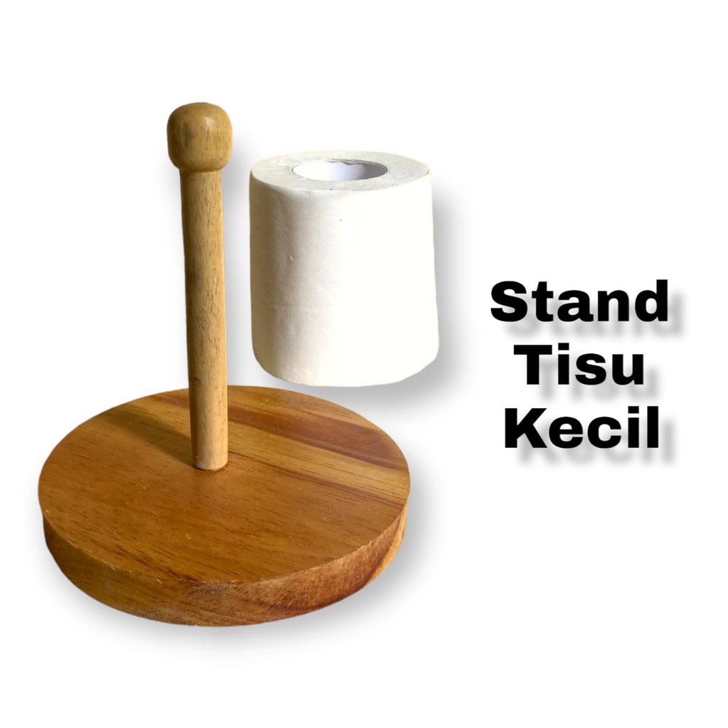 Jual Stand Tisu Roll Kayu Tissue Roll Cm Tempat Tisu Roll Tisu