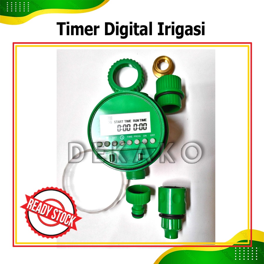 Jual WATER TIMER DIGITAL IRIGASI OTOMATIS KRAN AIR ALAT SIRAM