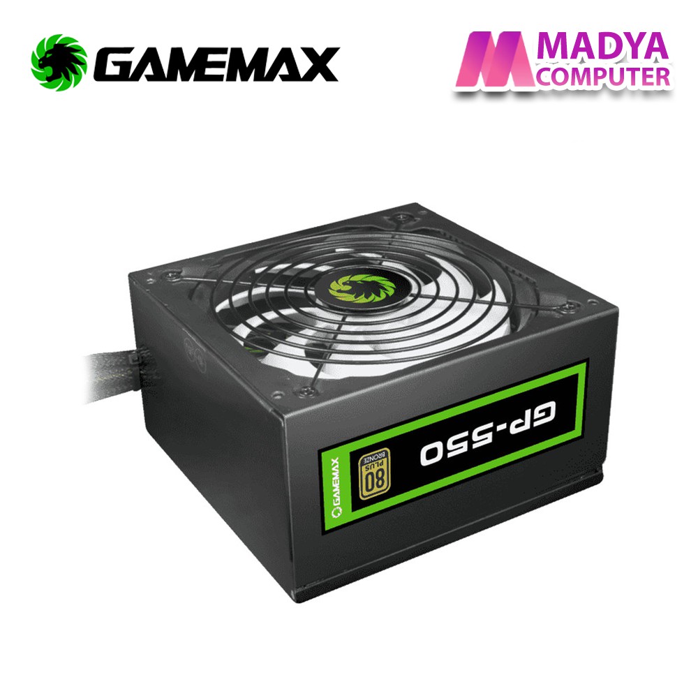 Jual PSU GAMEMAX GP 550 550 Watt 80 Bronze Power Supply Shopee