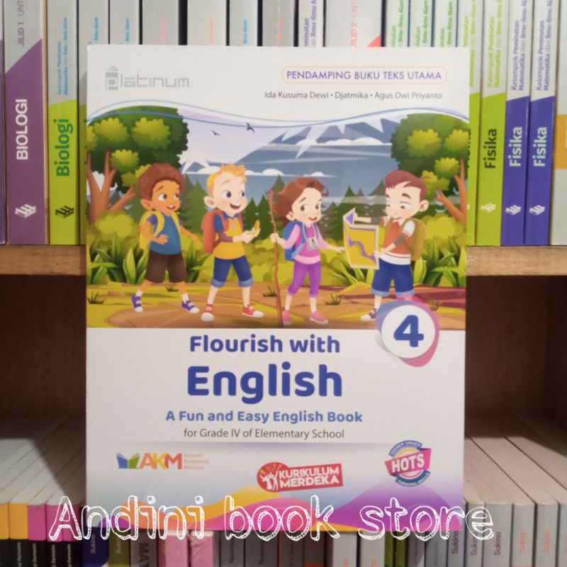 Jual Buku Flourish With English Untuk Sd Mi Kelas Dan Kurikulum