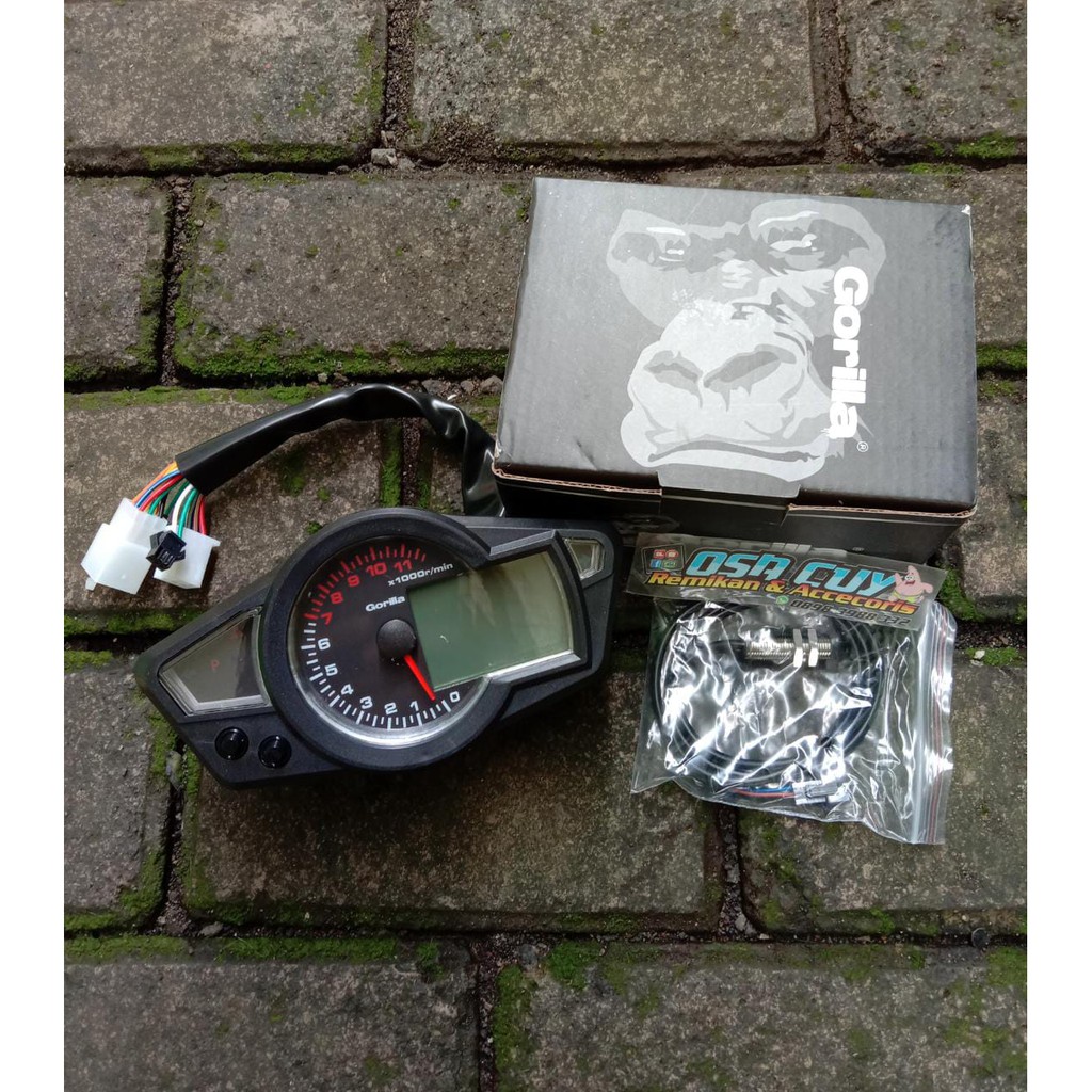 Jual Speedo Speedometer Digital Variasi Cb Bentuk Bulat Speedo Koso