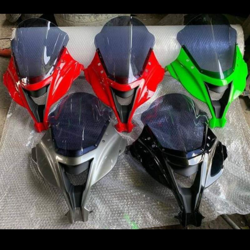 Jual Topeng Kedok Ninja 250 Fi Model Zx636 Topeng Plus Winsil Shopee