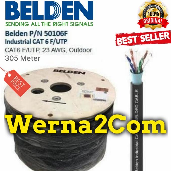 Jual Kabel Lan Rj Cat Stp Outdoor Meter Belden Original F