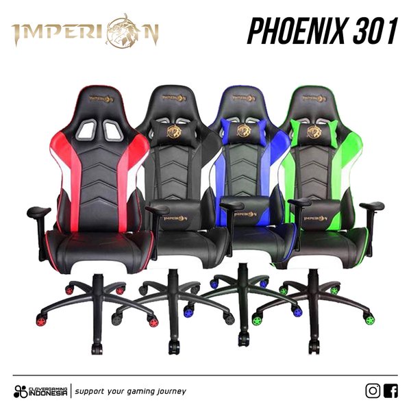 Jual IMPERION GAMING CHAIR PHOENIX 301 KURSI GAMING IMPERION ORIGINAL