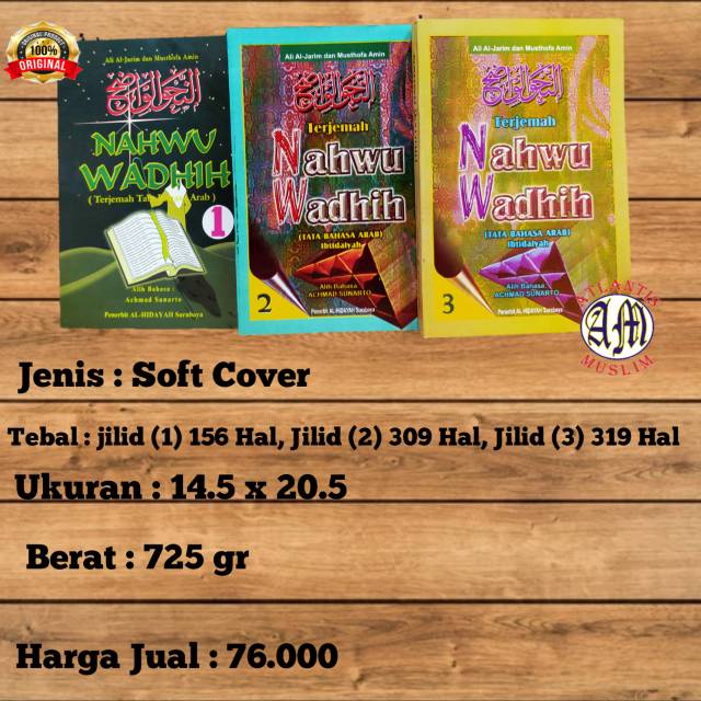 Jual Terjemah Nahwu Wadhih Jilid Buku Shopee Indonesia