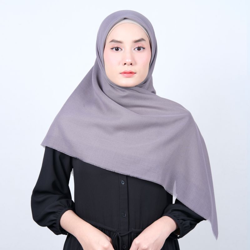 Jual Jilbab Segi Empat Polos Hijab Kerudung Ansania Saudia Rawis