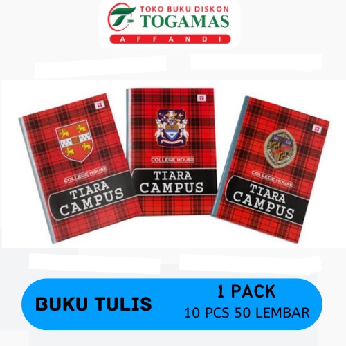 Jual BUKU TULIS BIG BOSS CAMPUS EB 50 LEMBAR ISI 10 BUKU 1 PACK