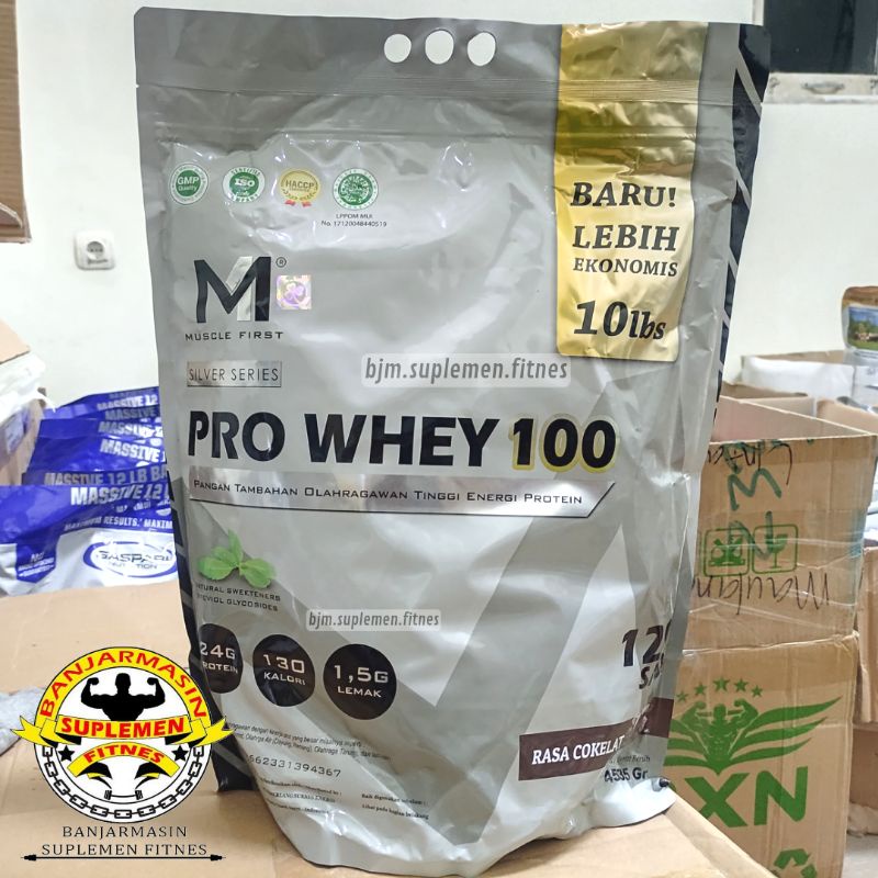 Jual Muscle First Pro Whey Lbs Bubuk Fit Fitness Gym Lb M