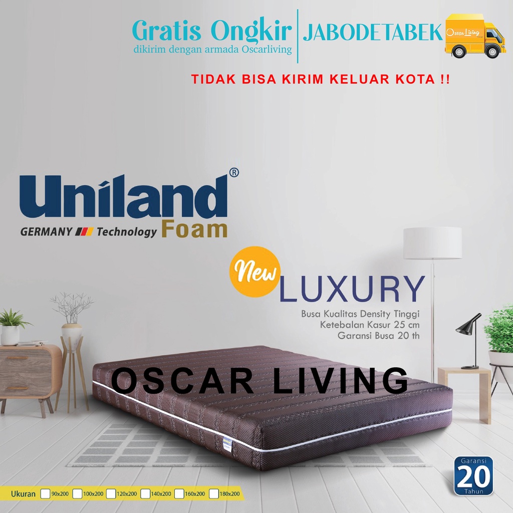 Jual Uniland Foam Luxury Kasur Busa Zipper Tebal Cm Hanya Kasur