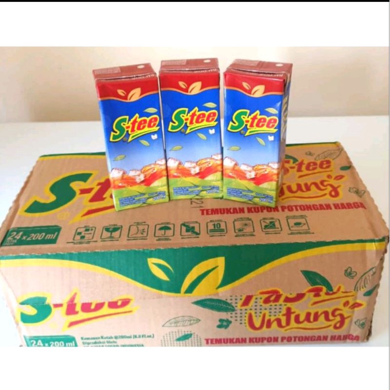 Jual S Tee Minuman Teh Melati Ml X Pcs Shopee Indonesia