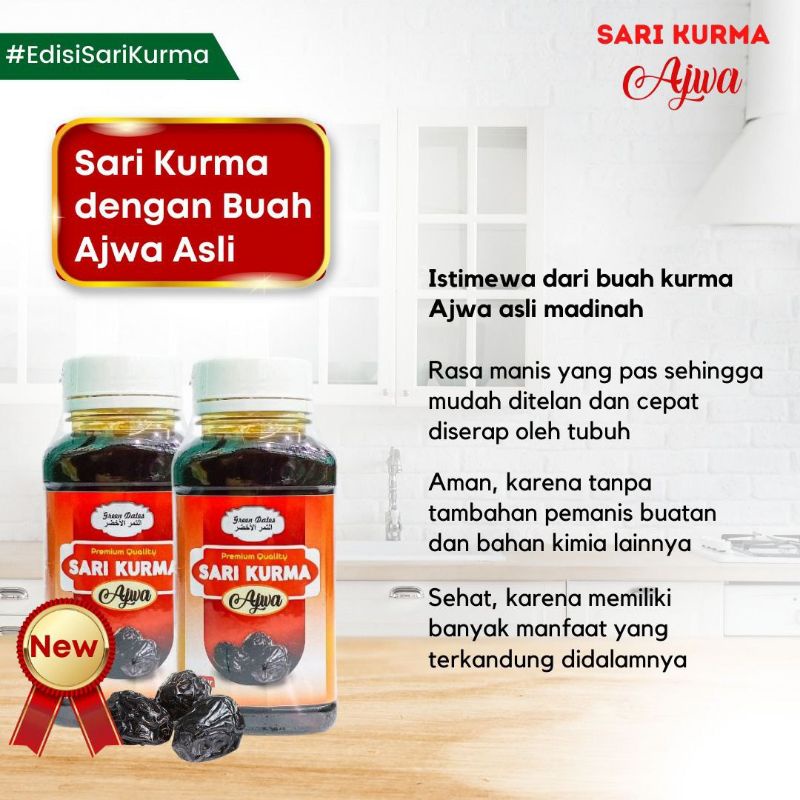 Jual SARI KURMA SUPER OBAT HERBAL ANEMIA PENAMBAH DARAH DARAH RENDAH