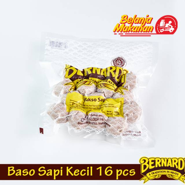 Jual Baso Sapi Kecil Bernardi Isi Pcs Shopee Indonesia