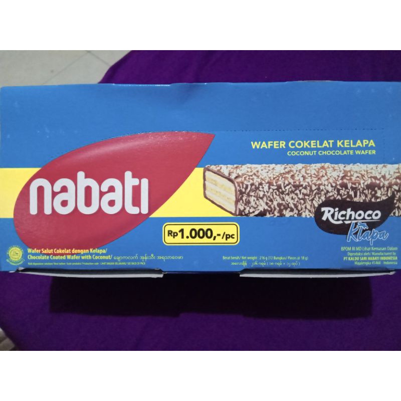 Jual Nabati Chocolate Coated Wafer Shopee Indonesia