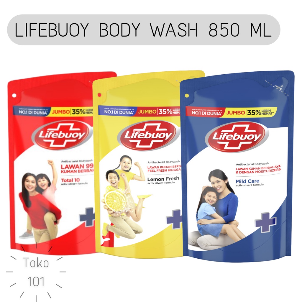 Jual Lifebuoy Sabun Mandi Cair 850 Ml Shopee Indonesia