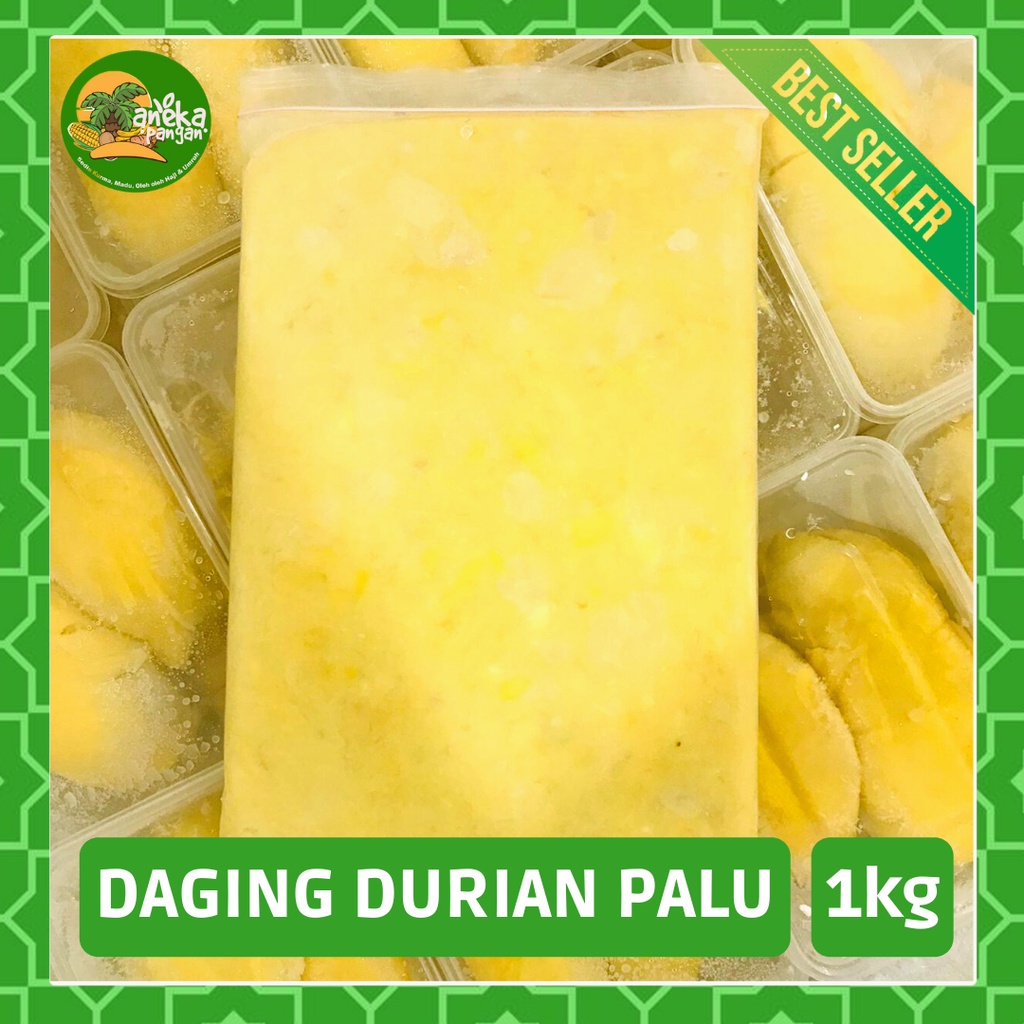 Jual DAGING DURIAN MONTONG PALU 1KG DAGING BUAH TANPA BIJI DURIAN