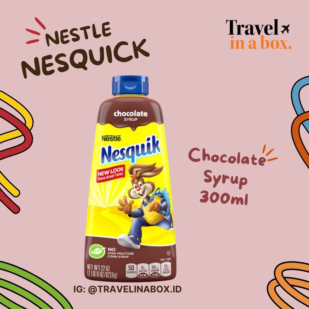 Jual Nestle Nesquik Chocolate Syrup 235ml Import From Germany