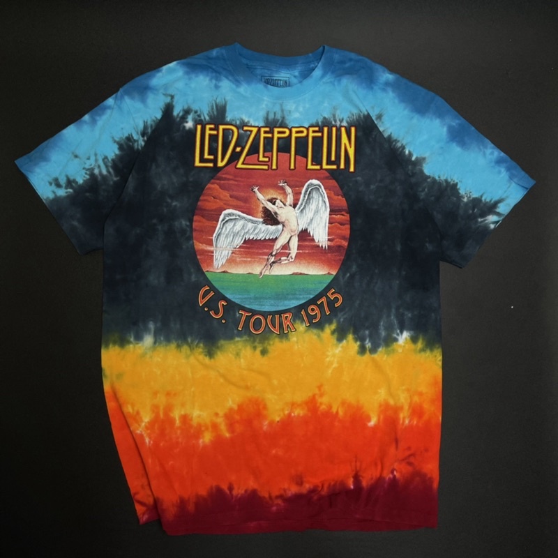 Jual Kaos Led Zeppelin Official Icarus Tie Dye Shopee Indonesia