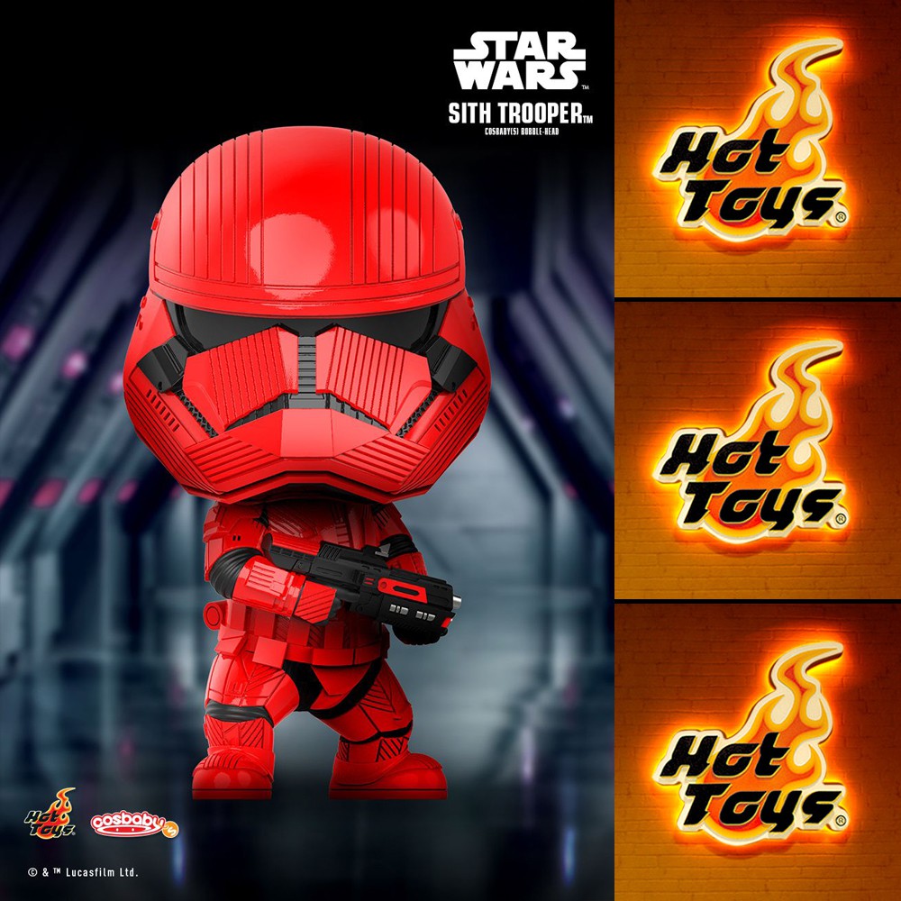 Jual HOT TOYS HT COSBABY COSB STAR WARS SITH TROOPER MERAH Shopee Indonesia