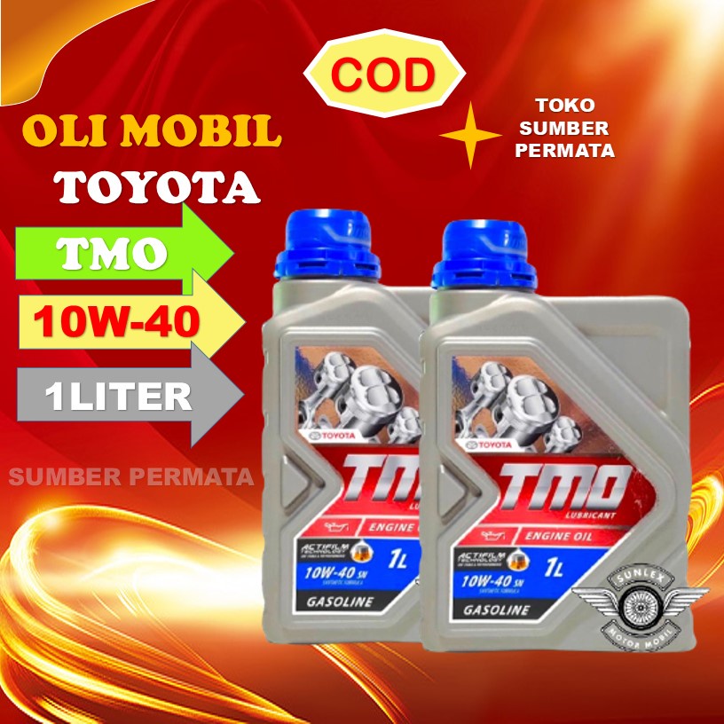 Jual Oli Mobil Toyota Tmo 10w 40 Bensin 1 Liter Synthetic Formula