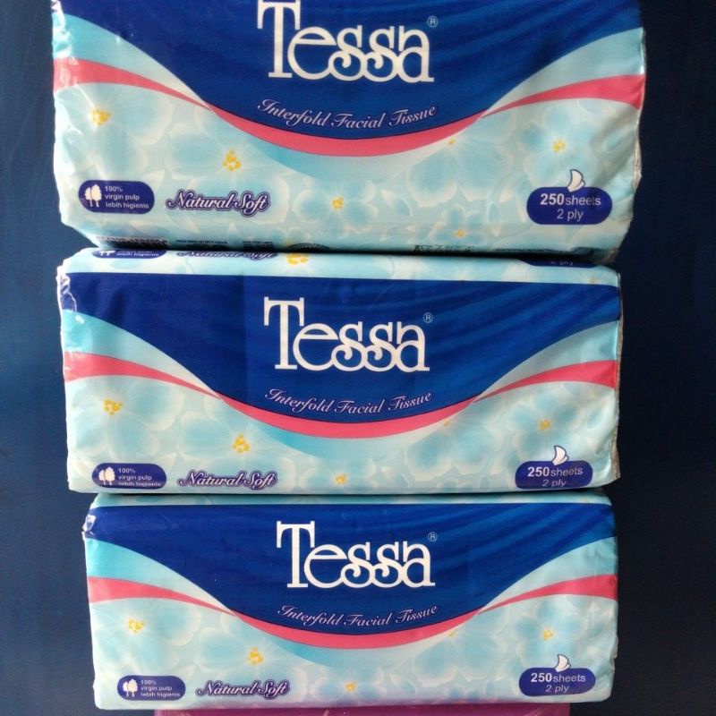 Jual Tisu Tessa Natural Soft Sheets Ply Paket Isi Pack Tissu