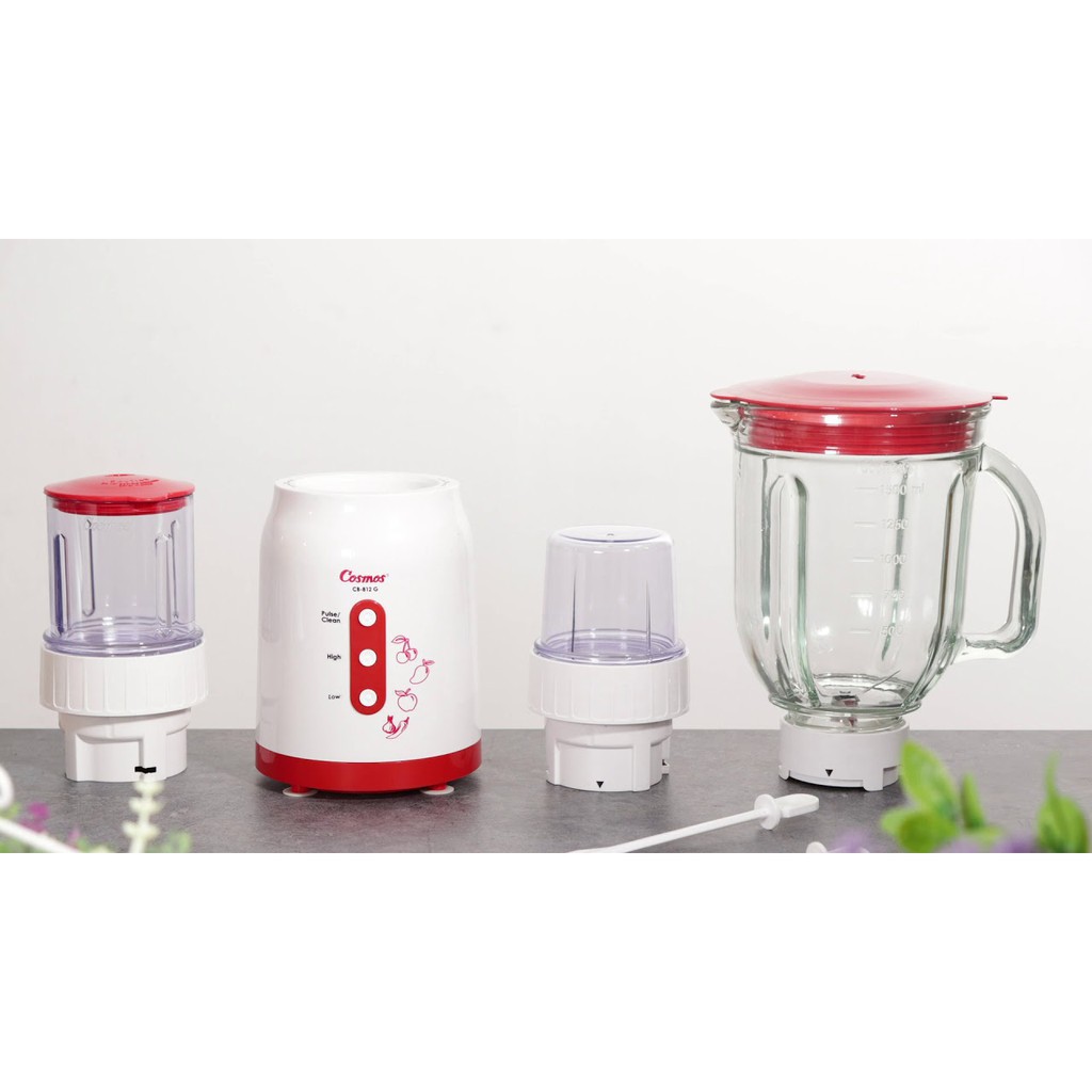 Jual Cosmos CB 812 Blender Blenz Smart Chip Gelas Kaca 2 Liter SIDOARJO