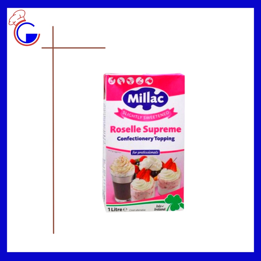 Jual Millac Roselle Supreme Whip Cream Liter Shopee Indonesia