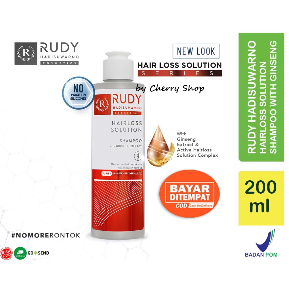 Jual BPOM HAIR FALL RAMBUT RONTOK RUDY HADISUWARNO HAIR FALL LOSS