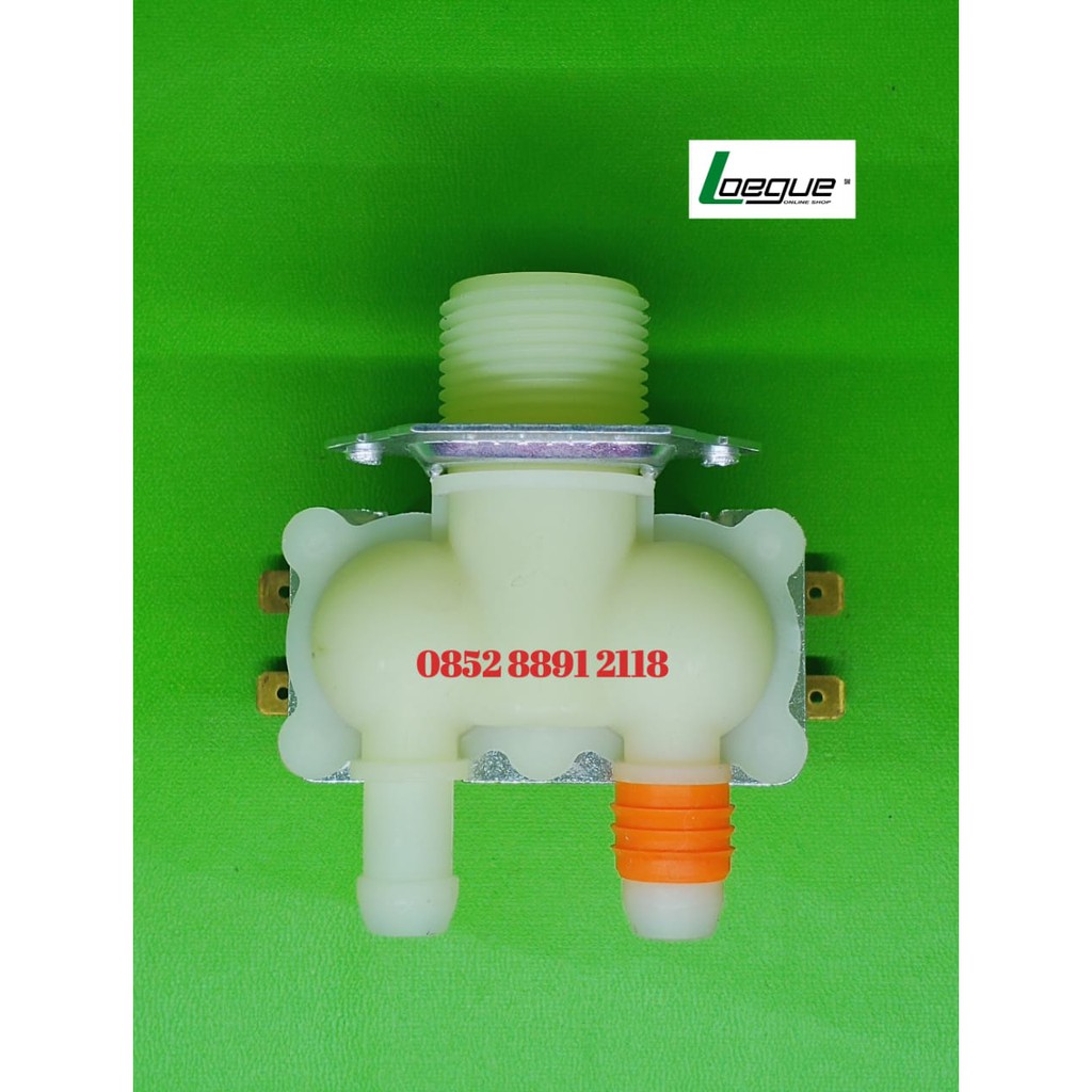 Jual Selenoid Valve Double Water Inlet Kran Otomatis Mesin Cuci Front