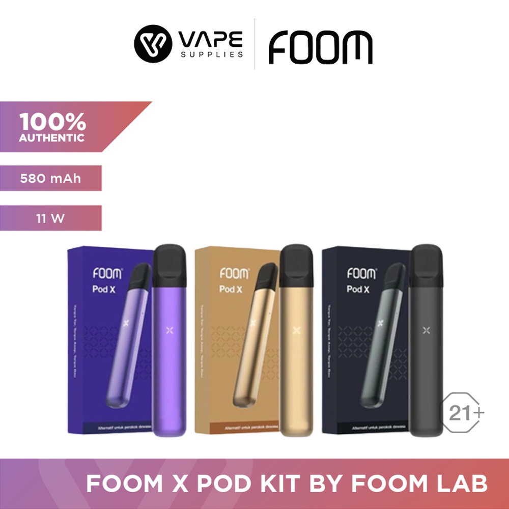 Jual Foom X Pod Kit 580mAh By Foom Lab Shopee Indonesia