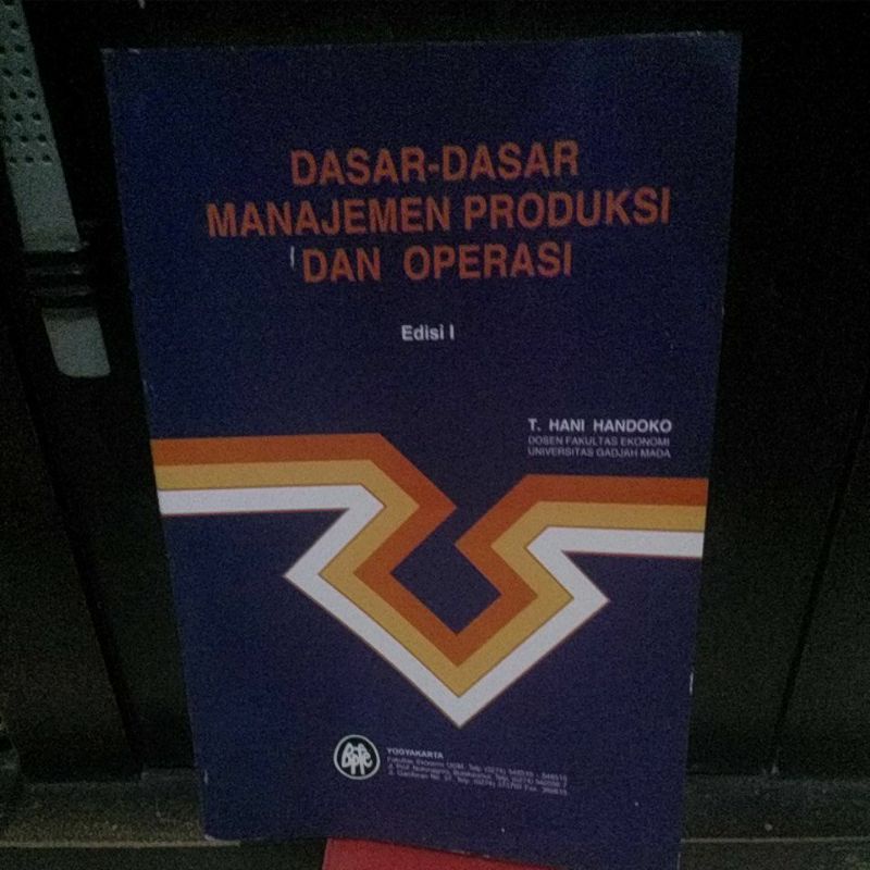 Jual Dasar Dasar Manajemen Produksi Dan Operasi Shopee Indonesia