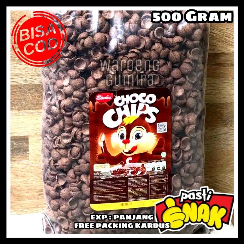 Jual Simba Choco Chips Gram Choco Crunch Snack Kiloan Cemilan Jadul