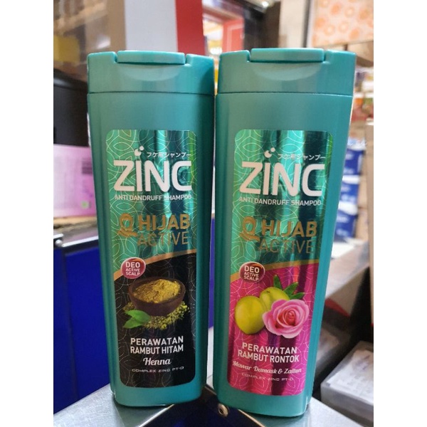 Jual Zinc Hijab Active Anti Dandruff Shampoo Ml Shopee Indonesia