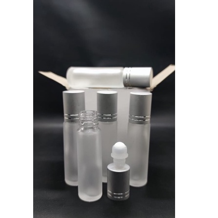 Jual Dop Silver 8 Ml Botol Parfum Kosong Roll On Motif Es Harga Per